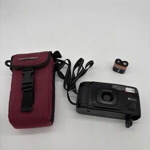 Ricoh Shoot Master  Tru Zoom 35mm Point & Shoot Film AF Multi Camera Black‎